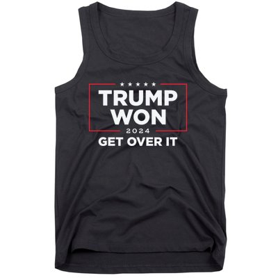 Trump Won Get Over It 2024 Tank Top