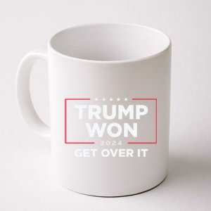 Trump Won Get Over It 2024 Coffee Mug