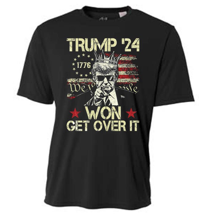 Trump Won Get Over It 2024 Cooling Performance Crew T-Shirt