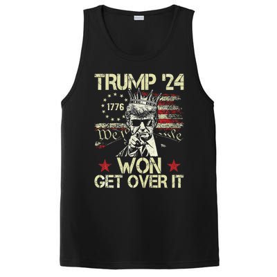 Trump Won Get Over It 2024 PosiCharge Competitor Tank