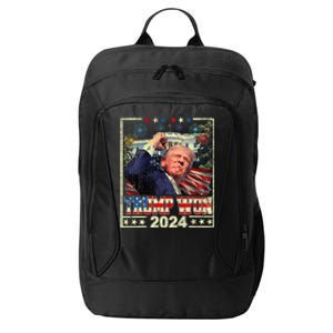 Trump Won Get Over It Patriotic Pro Trump Anti Kamala City Backpack