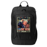 Trump Won Get Over It Patriotic Pro Trump Anti Kamala City Backpack