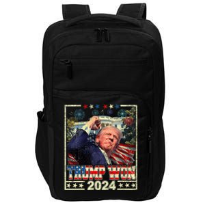 Trump Won Get Over It Patriotic Pro Trump Anti Kamala Impact Tech Backpack