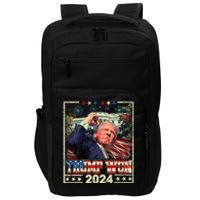 Trump Won Get Over It Patriotic Pro Trump Anti Kamala Impact Tech Backpack