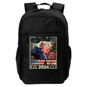 Trump Won Get Over It Patriotic Pro Trump Anti Kamala Daily Commute Backpack