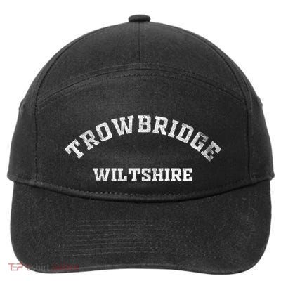 Trowbridge Wiltshire Gifts England Souvenirs 7-Panel Snapback Hat