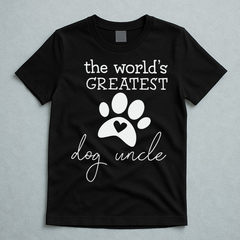 The World's Greatest Dog Uncle T-Shirt
