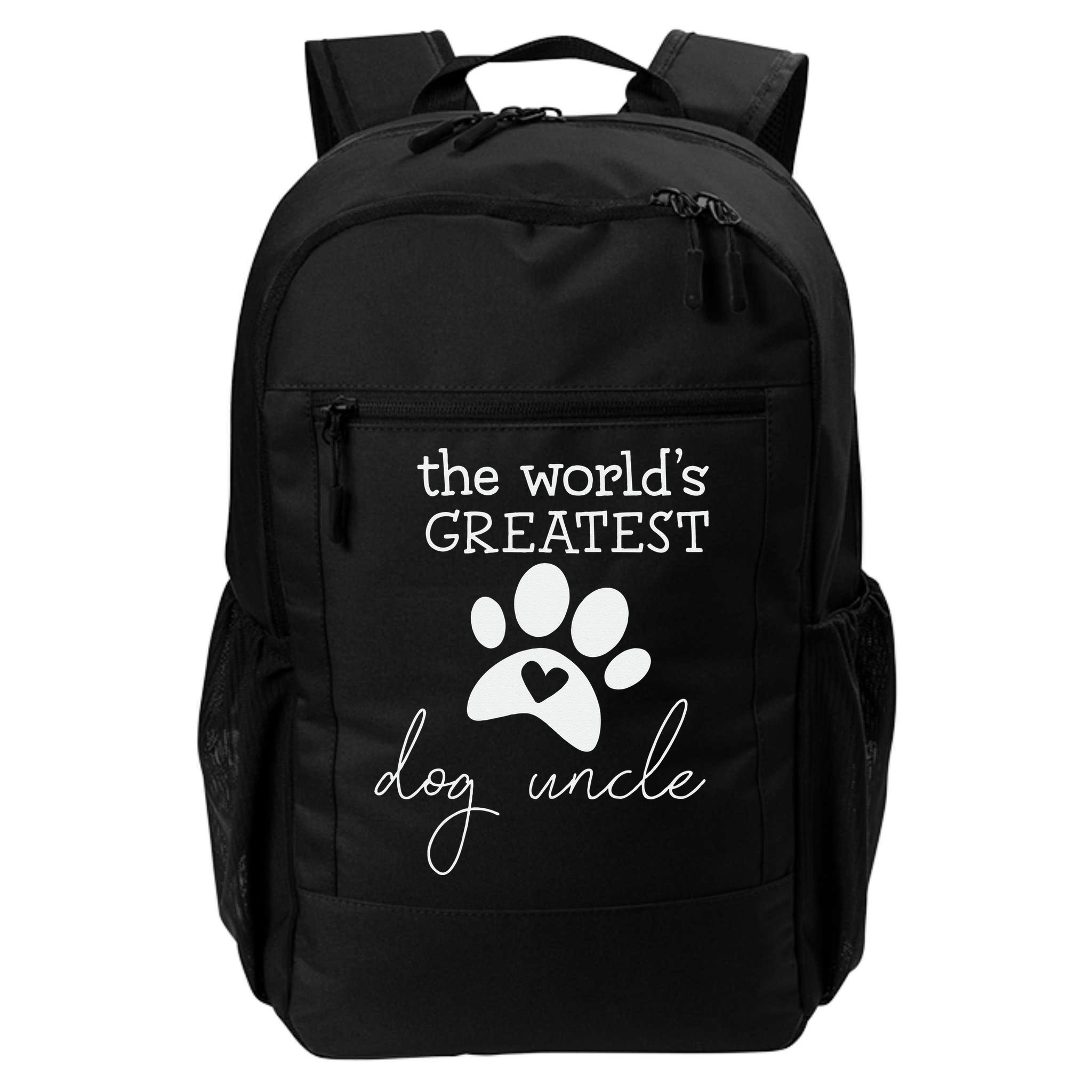 The World's Greatest Dog Uncle Backpack
