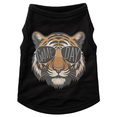 Tigers With Game Day Glasses Game Day Mascot Doggie Tank