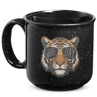Tigers With Game Day Glasses Game Day Mascot 15oz Campfire Ceramic Mug