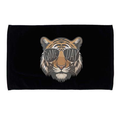 Tigers With Game Day Glasses Game Day Mascot Microfiber Hand Towel