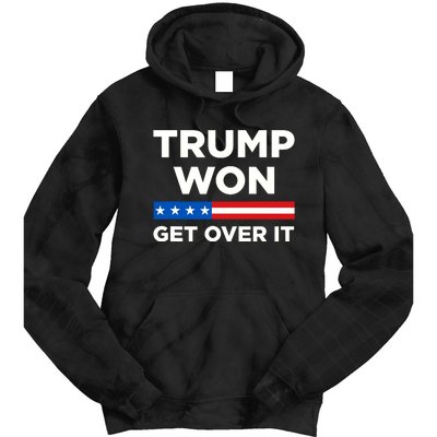 Trump Won Tie Dye Hoodie