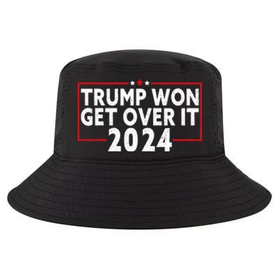 Trump Won Get Over It 2024 Cool Comfort Performance Bucket Hat