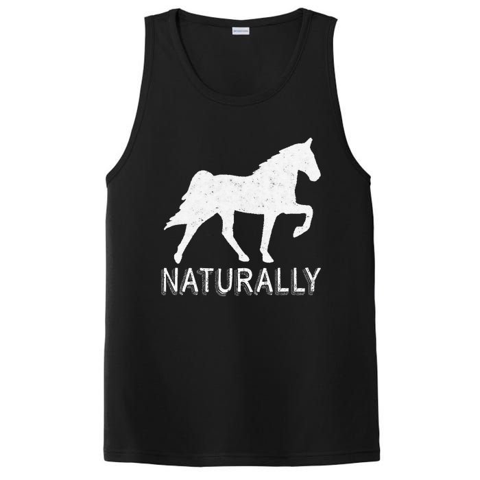 Tennessee Walking Horse Gaited Naturally funny PosiCharge Competitor Tank