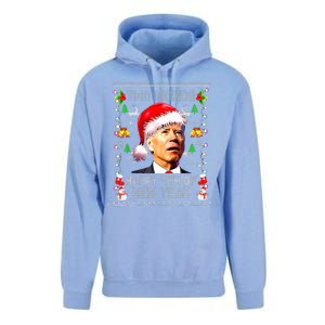 Two Words Happy 4th Of Easter Joe Biden Christmas Sweater  Unisex Surf Hoodie