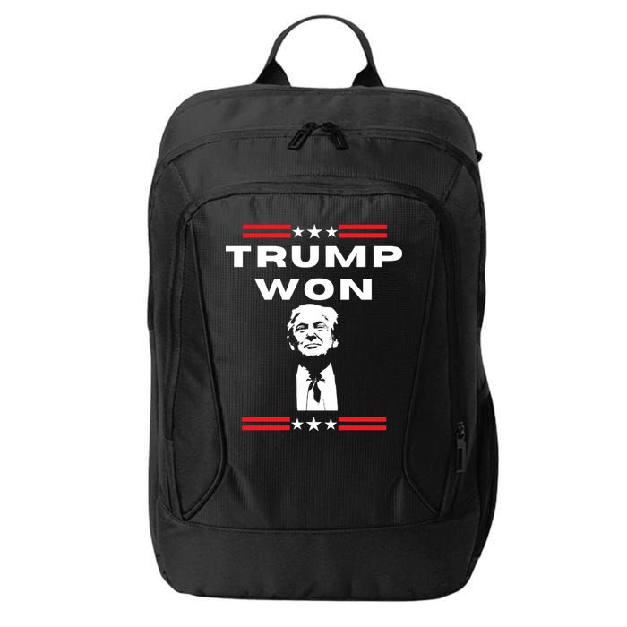 Trump Won, He'll Be Back, Ready To Beat Them A 3rd Time City Backpack