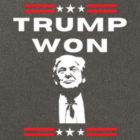 Trump Won, He'll Be Back, Ready To Beat Them A 3rd Time Cotton Canvas Backpack