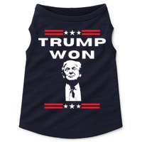 Trump Won, He'll Be Back, Ready To Beat Them A 3rd Time Doggie Tank
