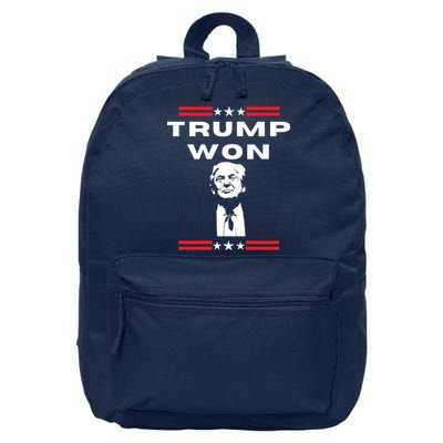 Trump Won, He'll Be Back, Ready To Beat Them A 3rd Time 16 in Basic Backpack