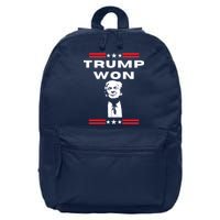 Trump Won, He'll Be Back, Ready To Beat Them A 3rd Time 16 in Basic Backpack