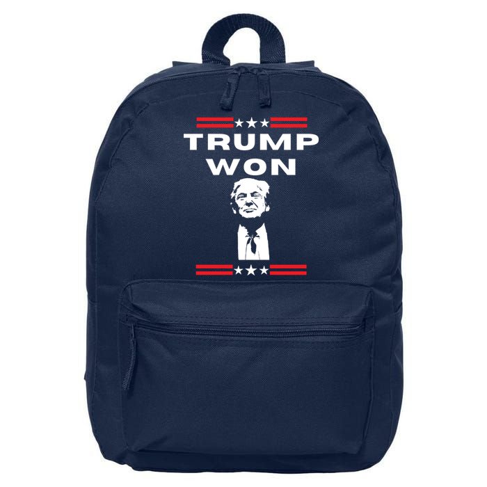 Trump Won, He'll Be Back, Ready To Beat Them A 3rd Time 16 in Basic Backpack