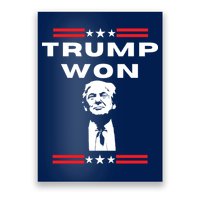 Trump Won, He'll Be Back, Ready To Beat Them A 3rd Time Poster