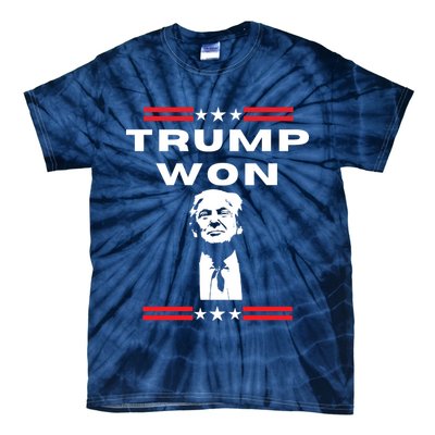 Trump Won, He'll Be Back, Ready To Beat Them A 3rd Time Tie-Dye T-Shirt