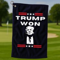 Trump Won, He'll Be Back, Ready To Beat Them A 3rd Time Golf Towel