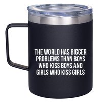 The World Has Bigger Problems Than Who Gift 12oz Stainless Steel Coffee Mug