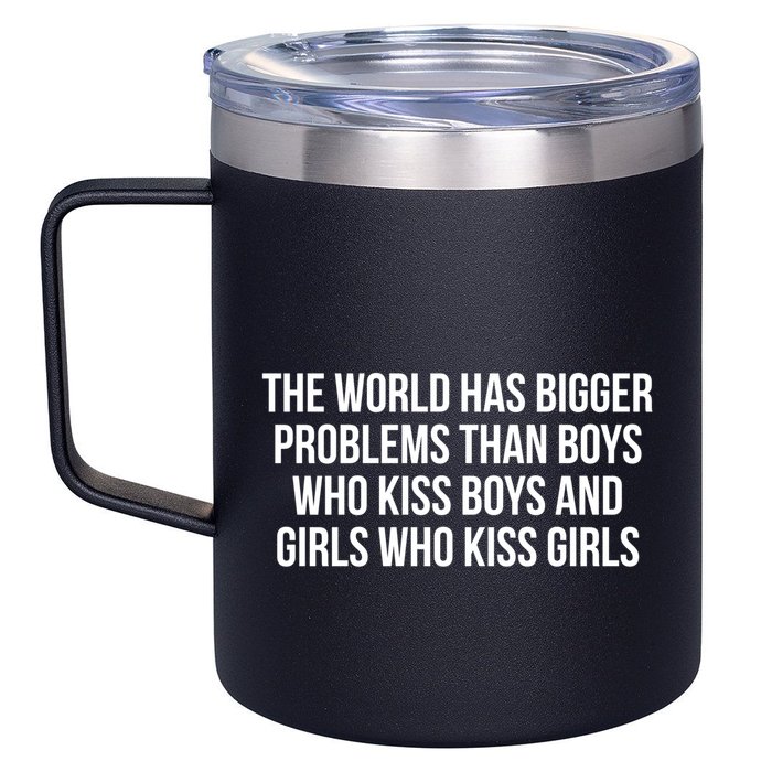 The World Has Bigger Problems Than Who Gift 12oz Stainless Steel Coffee Mug