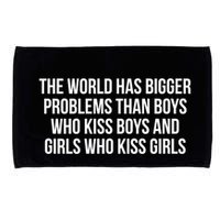 The World Has Bigger Problems Than Who Gift Microfiber Hand Towel