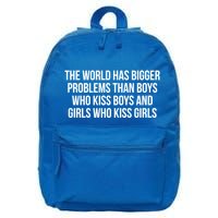 The World Has Bigger Problems Than Who Gift 16 in Basic Backpack