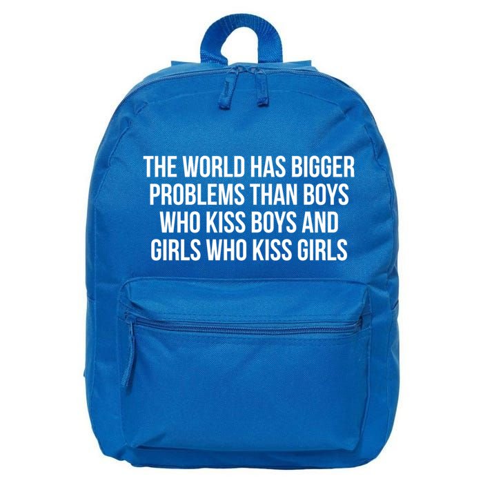 The World Has Bigger Problems Than Who Gift 16 in Basic Backpack