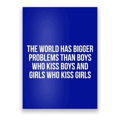 The World Has Bigger Problems Than Who Gift Poster