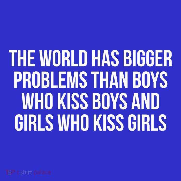 The World Has Bigger Problems Than Who Gift Tall Sweatshirt