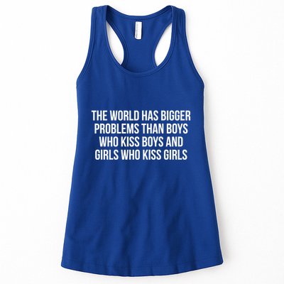 The World Has Bigger Problems Than Who Gift Womens Tank Top