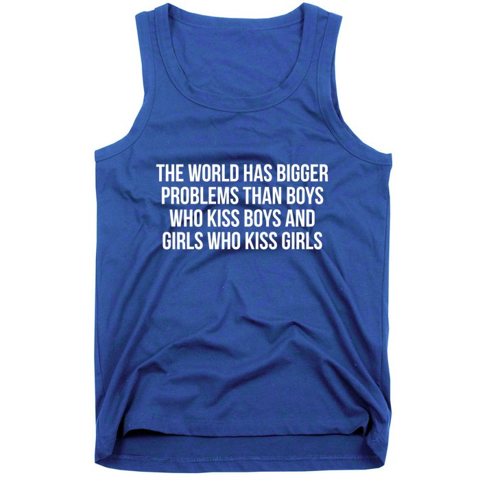 The World Has Bigger Problems Than Who Gift Tank Top