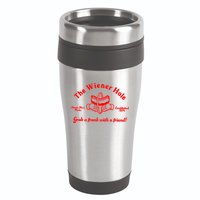 The Wiener Hole Grab A Frank With A Friend 16oz Travel Tumbler