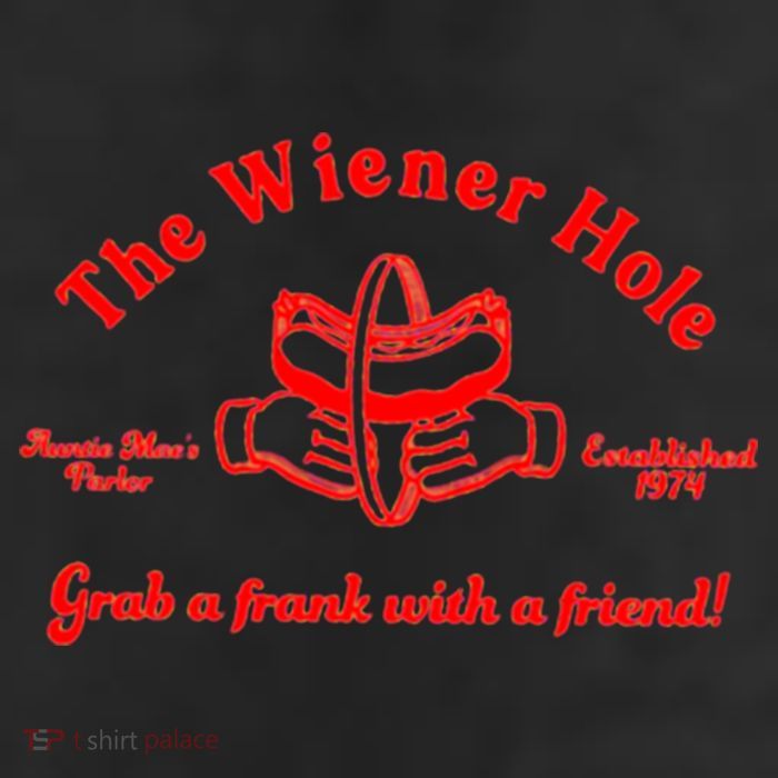 The Wiener Hole Grab A Frank With A Friend 25L Jumbo Tote