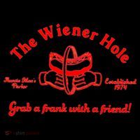 The Wiener Hole Grab A Frank With A Friend Zip Tote Bag
