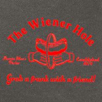 The Wiener Hole Grab A Frank With A Friend Cotton Canvas Backpack