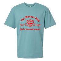 The Wiener Hole Grab A Frank With A Friend Sueded Cloud Jersey T-Shirt