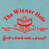 The Wiener Hole Grab A Frank With A Friend Sueded Cloud Jersey T-Shirt