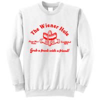 The Wiener Hole Grab A Frank With A Friend Sweatshirt