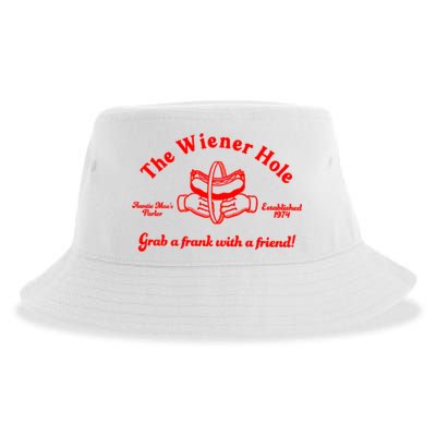 The Wiener Hole Grab A Frank With A Friend Sustainable Bucket Hat