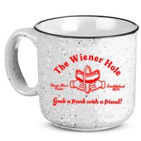 The Wiener Hole Grab A Frank With A Friend 15oz Campfire Ceramic Mug