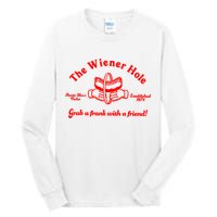 The Wiener Hole Grab A Frank With A Friend Tall Long Sleeve T-Shirt