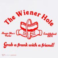 The Wiener Hole Grab A Frank With A Friend Youth Performance Sprint T-Shirt