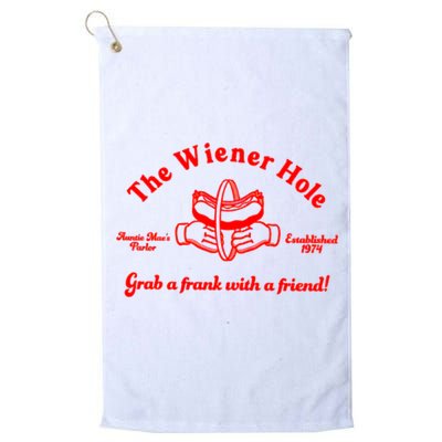 The Wiener Hole Grab A Frank With A Friend Golf Towel