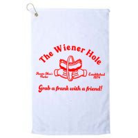 The Wiener Hole Grab A Frank With A Friend Golf Towel